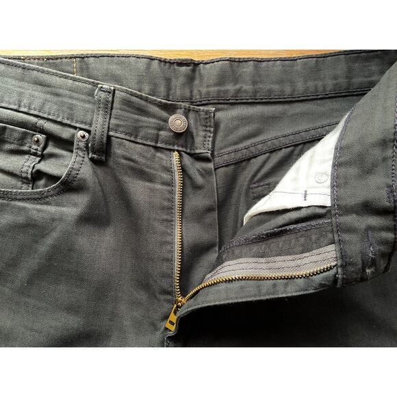 LEVI’S 505 Gray 5-Pocket Jeans sz 34 x 32 - Picture 6 of 12